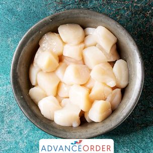 Fresh Roeless Scallops 1x1kg