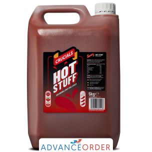 Crucials Hot Stuff Very Hot Chilli Sauce-1x5L