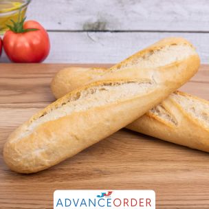 JJ Part Baked Demi Baguette-50x128g