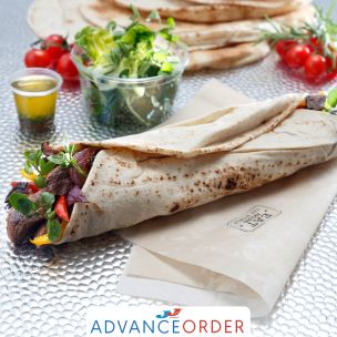 KaterBake 12" Lebanese Flatbread (Khobez) 1x100
