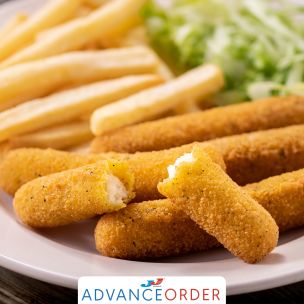 Aviko Breaded Mozzarella Fingers-1x1kg