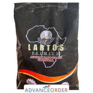 Labtos Restaurant Grade African Hardwood Charcoal 1x12kg