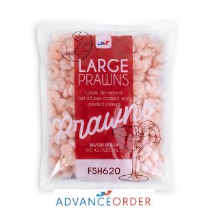 JJ Large Prawns (90/120, 700g net) 1x1kg
