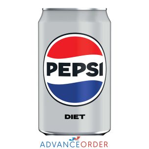Diet Pepsi Cans-(GB)-24x330ml