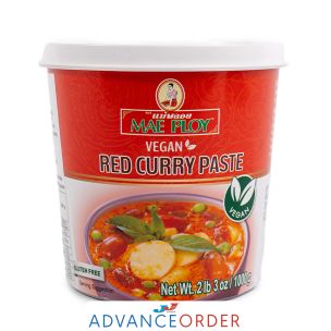 Mae Ploy Red Vegetarian Curry Paste 1x1kg