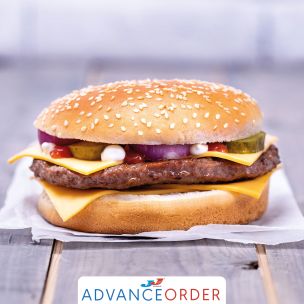 JJ Basics Economy Beef Burger  (4oz)-48x113g