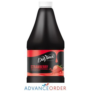 DaVinci Strawberry Sauce 1x2.5kg