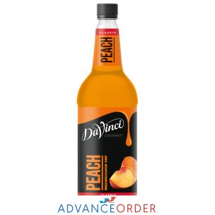 DaVinci Gourmet Peach Syrup 1x1L