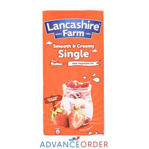 Lancashire Farm UHT Single Cream 1x1L