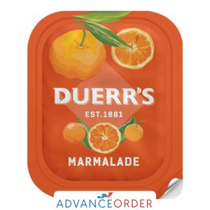 Duerrs Fine Cut Orange Marmalade Portions 100x20g
