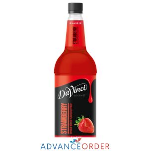 DaVinci Classic Strawberry Syrup 1x1L