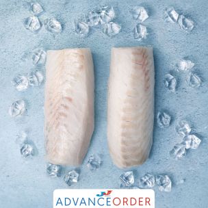JJ MSC Atlantic IQF Skinless Boneless Cod Loins (180-200g) 1x10