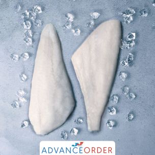 JJ MSC Atlantic IQF Skinless Boneless Haddock Fillets (8-10oz) 1x15