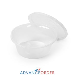2oz Microwave Plastic Cups with Lids - 1x400