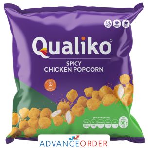 Qualiko IQF Halal Spicy Popcorn Chicken-1x1kg