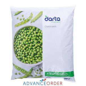 Darta Frozen Choice Peas (Bags)-1x2.5kg