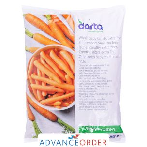 Darta Frozen Baby Carrot (Bags)-1x2.5kg