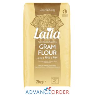 Laila Gram Flour Besan (Gramme Farine) 1x2kg