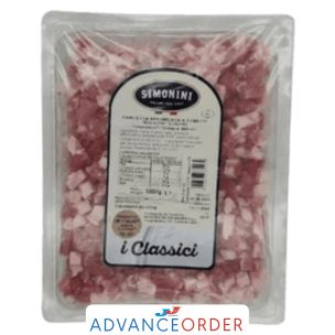 Diced Pancetta Cubettata 4x500g