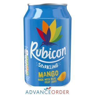 Rubicon Mango Sparkling Cans 24x330ml