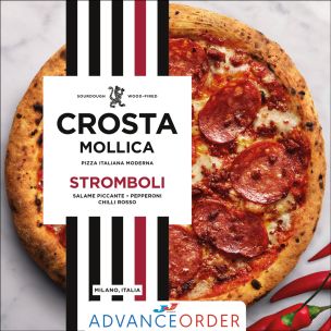 Crosta & Mollica Sourdough Stromboli Pizza (Single) 1x447g