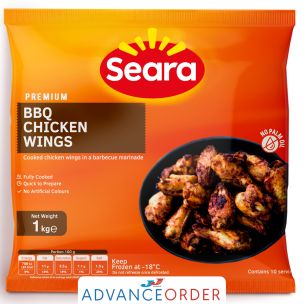 Seara Halal BBQ Chicken Wings-1x1kg
