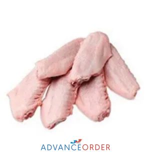 Fresh Halal Mid Wings (Flat)-1x10kg
