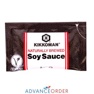 Kikkoman Soy Sauce Standard Sachets (Single) 100x8ml