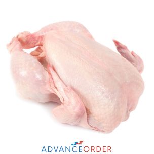 IQF Halal Raw Whole Griller Chicken -10x1.1kg
