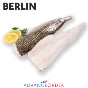 MSC Berlin Skin On PBI Cod Fillets (8-16oz) 3x6.81kg