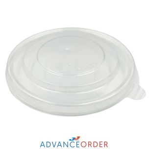 8oz/255ml Round Kraft Bowl Lids (Bowl Ref CON236) 1x400