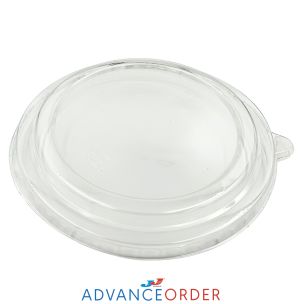 32oz/1000ml Round Kraft Bowl Lids (Bowl Ref CON240) 1x200