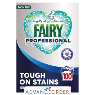 Fairy Professional Non Bio Powder Detergent 5.5kg 100 Washes 1x1