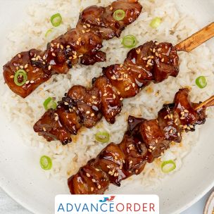 Chicken Yakitori Skewers (40g) 1x800g
