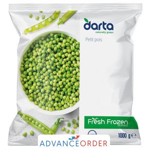 Darta Frozen Petit Pois Peas (Bags)-1x1kg