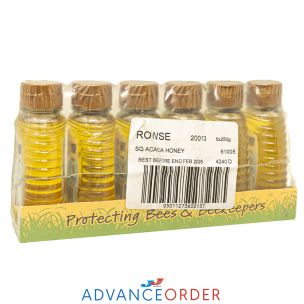Rowse Squeezy Acacia Honey 6x250g