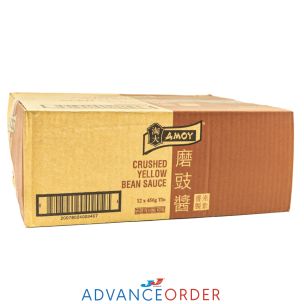 Amoy Crushed Yellow Bean Sauce Tins 12x450g