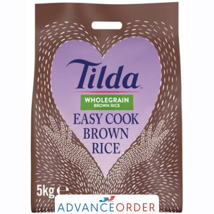 Tilda Brown Easy Cook Long Grain Rice 1x5kg