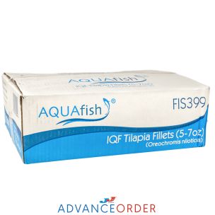 Aquafish IQF Skinless&Boneless Tilapia Fillets 5-7oz 5x1kg