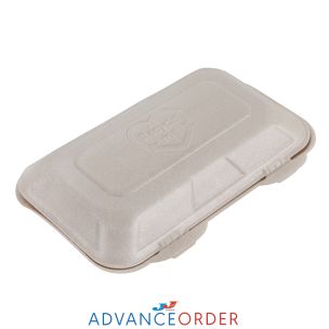 TT10 Infinity Large Meal Boxes (Natural Brown) (241x155x62mm) 1x200