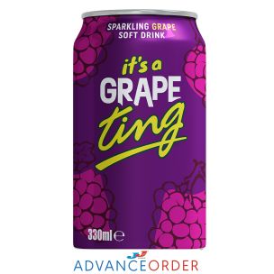 Ting Grape Soda Cans 24x330ml