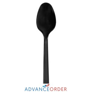 Black Smart Reusable Spoon 10x100