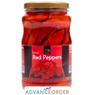 Field Favourites Roasted Red Peppers Glass Jar 1x1.65kg