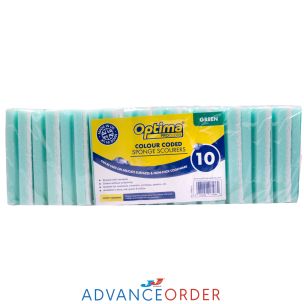 Optima Proclean Sponge Scourers 1x10