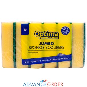 Optima Jumbo Sponge Scourer 1x6