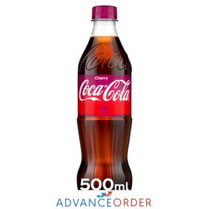 Coca-Cola Cherry Bottles-(GB)-12x500ml
