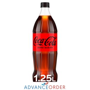 Coca-Cola Zero Sugar Bottles-(GB)-12x1.25L