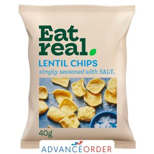 Eat Real Lentil Salted Chips 18x40g