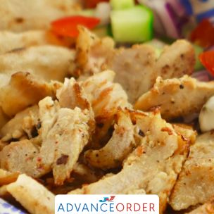 Pre-grilled Chicken Gyros 2x2.5kg