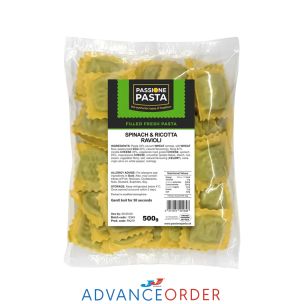 Fresh Ravioli Ricotta & Spinach 1x500g